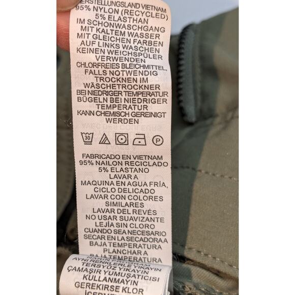 prAna Capri Pant Alana Knicker Women's 2 Green Knee Length Hiking Outdoors Gorp - Picture 6 of 11